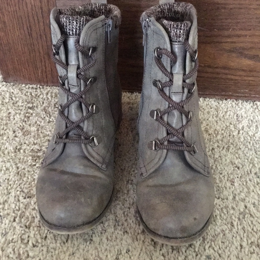 Grey Booties/Boots